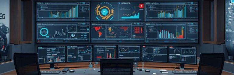 A network management dashboard